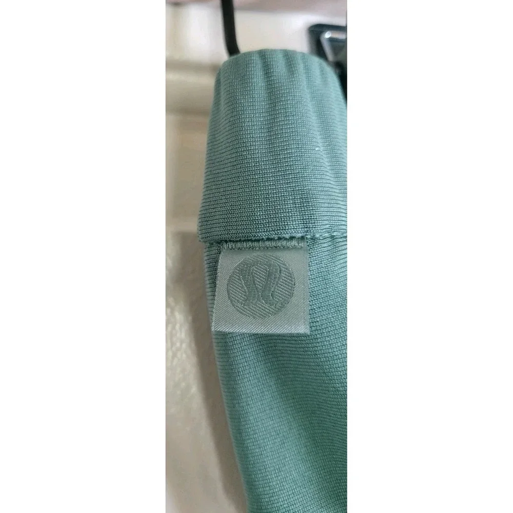 Lululemon City Sweat Jogger Pants Mens Medium Green Drawstring Athletic Stretch